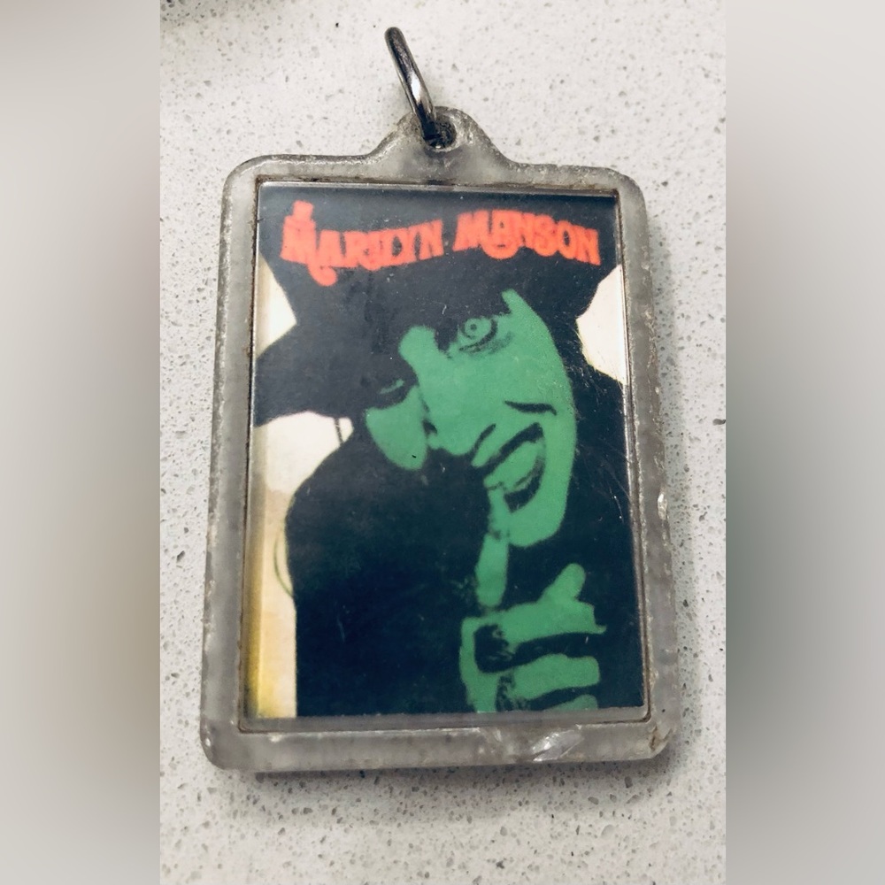 Vintage Marilyn Manson keychain